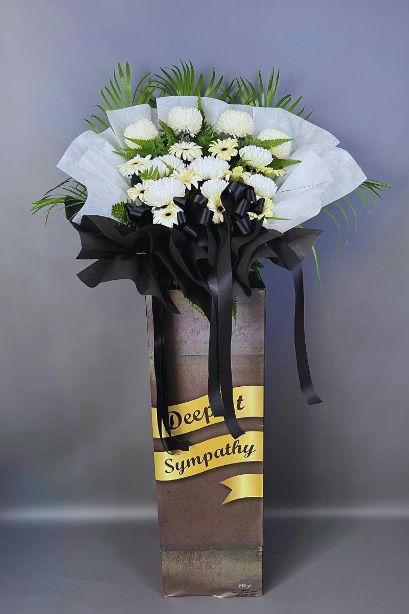 Gentle Departure Sympathy Wreath