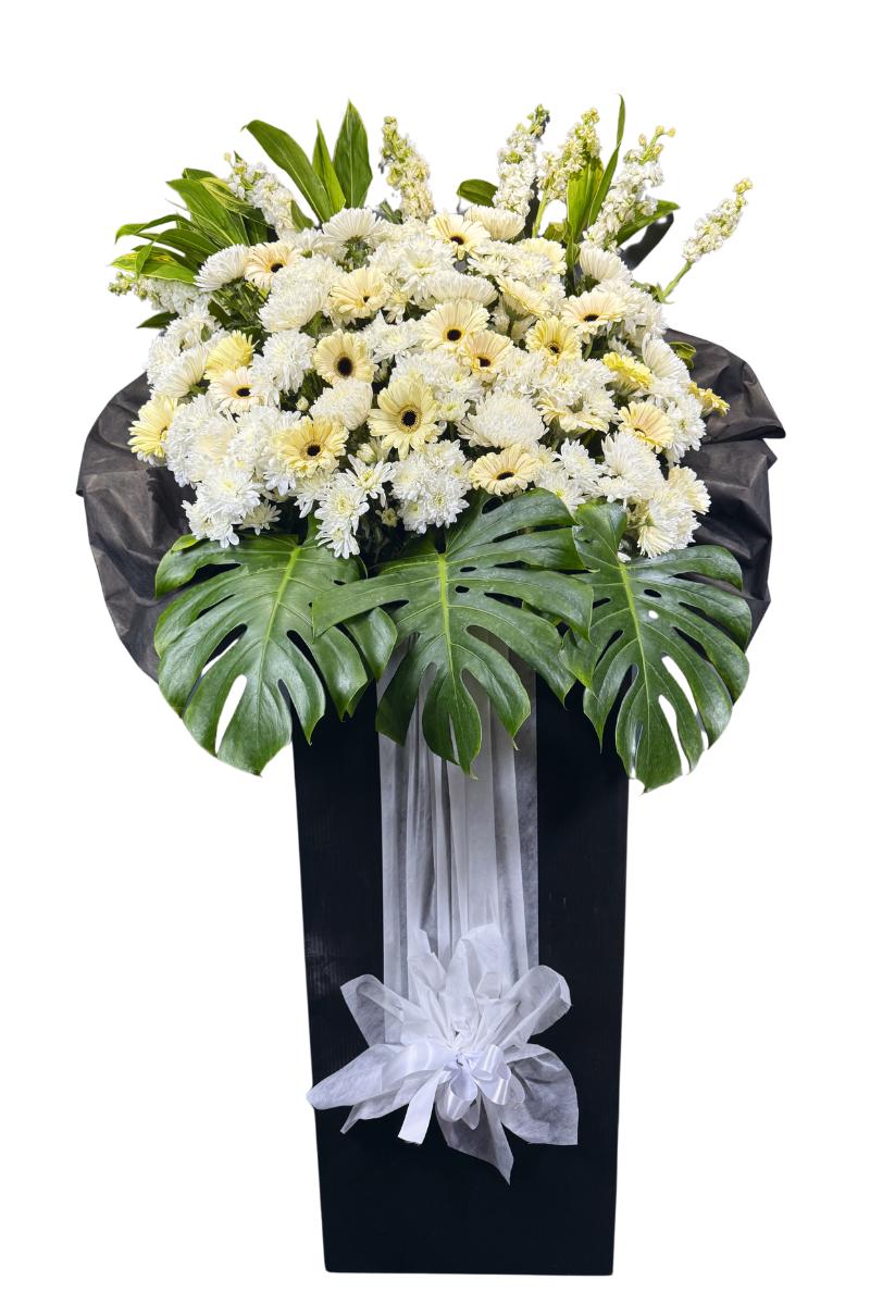 Peace & Love Funeral Wreath