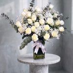 Graceful Goodbye Floral Wreath